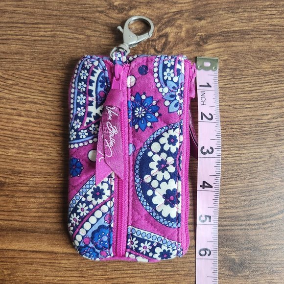 Vera Bradley Phone and Coin Purse Boysenberry Retired Pattern (2011) - Picture 5 of 6